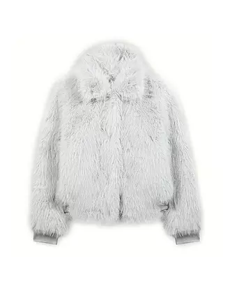 LUISA CERANO | Jacke in Felloptik | 